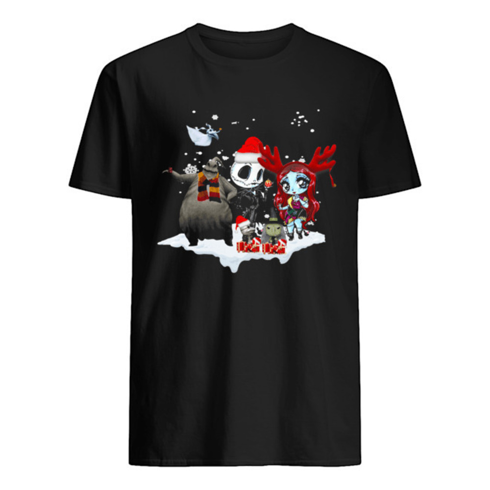 Jack Skellington And Sally Oogie Boogie Christmas Shirt